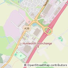 Map of Bridgwater, Somerset