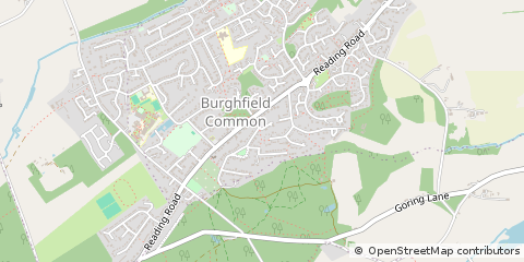 Map of Reading, Berkshire