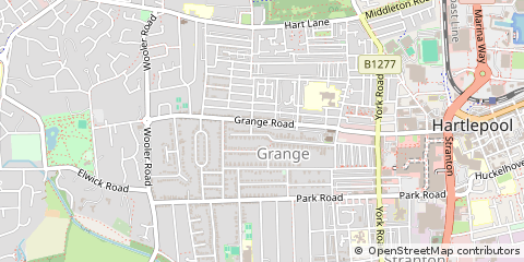 Map of Hartlepool