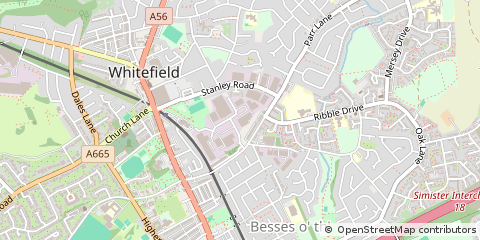 Map of Manchester