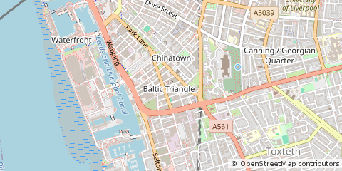 Map of Liverpool