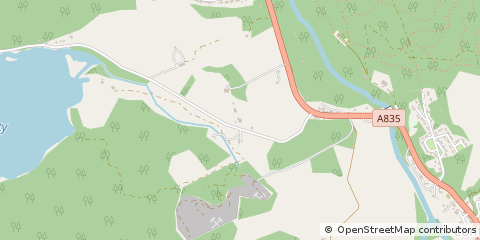 Map of Contin, Ross Shire