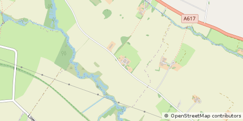 Map of Kirklington, Newark, Nottinghamshire