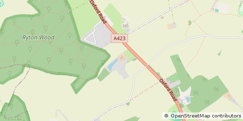 Map of Rugby, Warwickshire