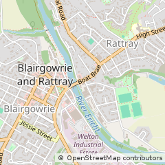 Map of Blairgowrie