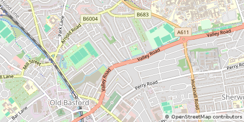 Map of Nottingham