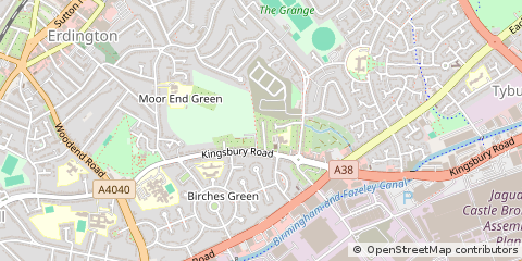 Map of Birmingham