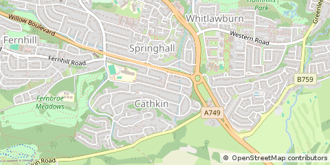 Map of Glasgow