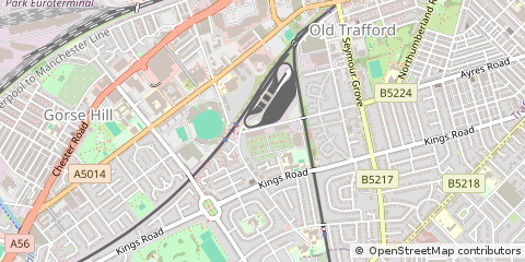 Map of Manchester