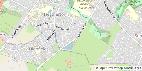 Map of Derby