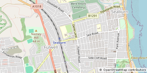 Map of Sunderland