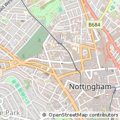 Map of Nottingham