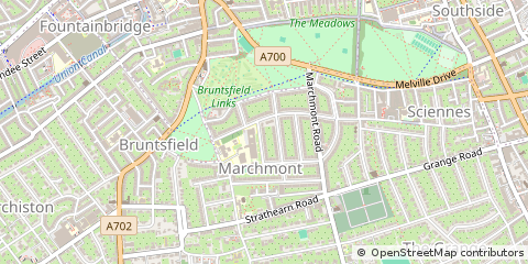 Map of Edinburgh