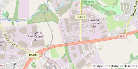 Map of Sutton-in-Ashfield
