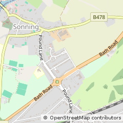 Map of Reading, Berkshire