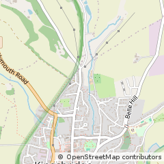 Map of Kingsbridge, Devon