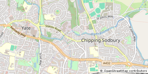 Map of Bristol