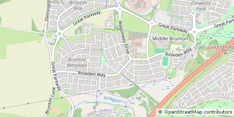 Map of Newcastle Upon Tyne