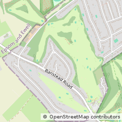 Map of Banstead, Surrey