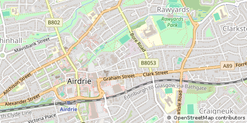 Map of Airdrie