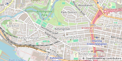 Map of Glasgow