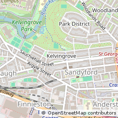 Map of Glasgow