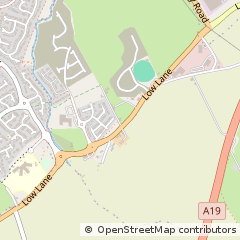 Map of Stockton-on-Tees, Durham