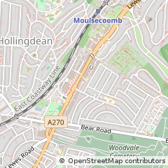 Map of Brighton