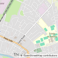Map of Doncaster, South Yorkshire