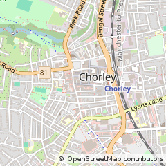 Map of Chorley