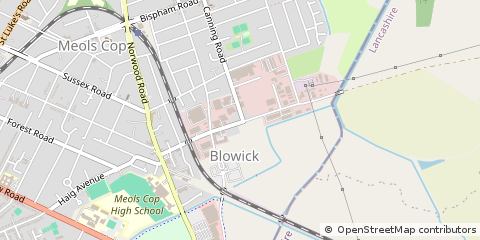 Map of Southport