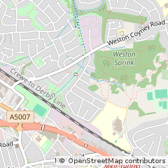 Map of Stoke-on-Trent