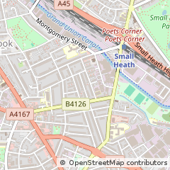 Map of Birmingham