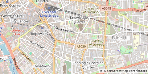 Map of Liverpool