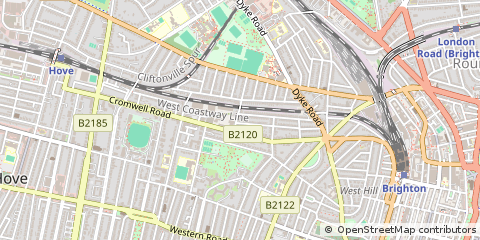 Map of Hove