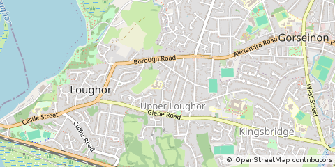 Map of Swansea