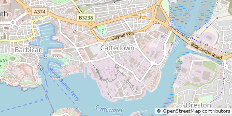 Map of Plymouth