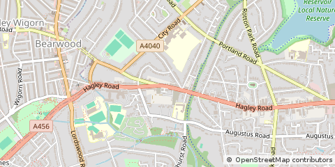 Map of Birmingham