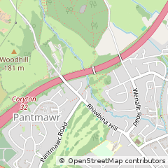 Map of Cardiff