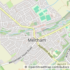 Map of Holmfirth, West Yorkshire