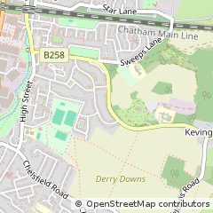 Map of Orpington, Kent