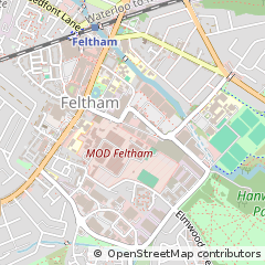 Map of Feltham