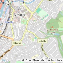 Map of Neath