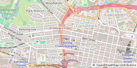 Map of Glasgow