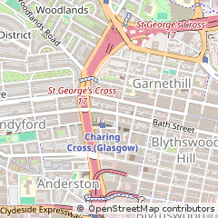 Map of Glasgow