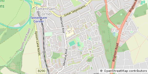 Map of Tadworth