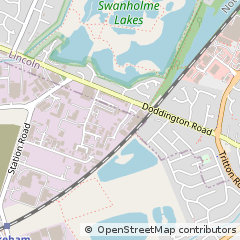 Map of Lincoln