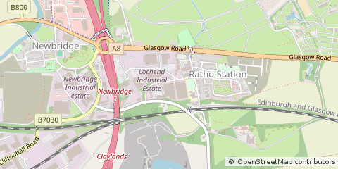 Map of Newbridge
