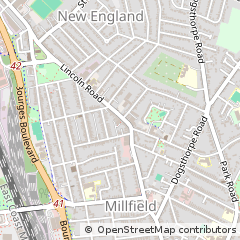 Map of Peterborough
