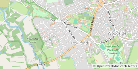 Map of Lymington